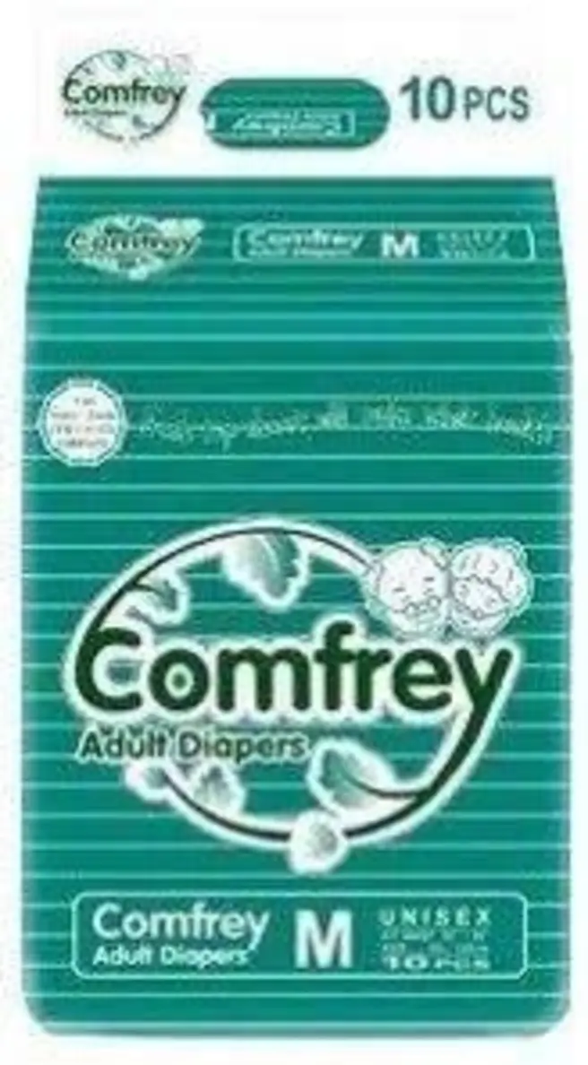 Comfrey Adult Diapers Large Hip Size 101-139 Cm 10 Pieces